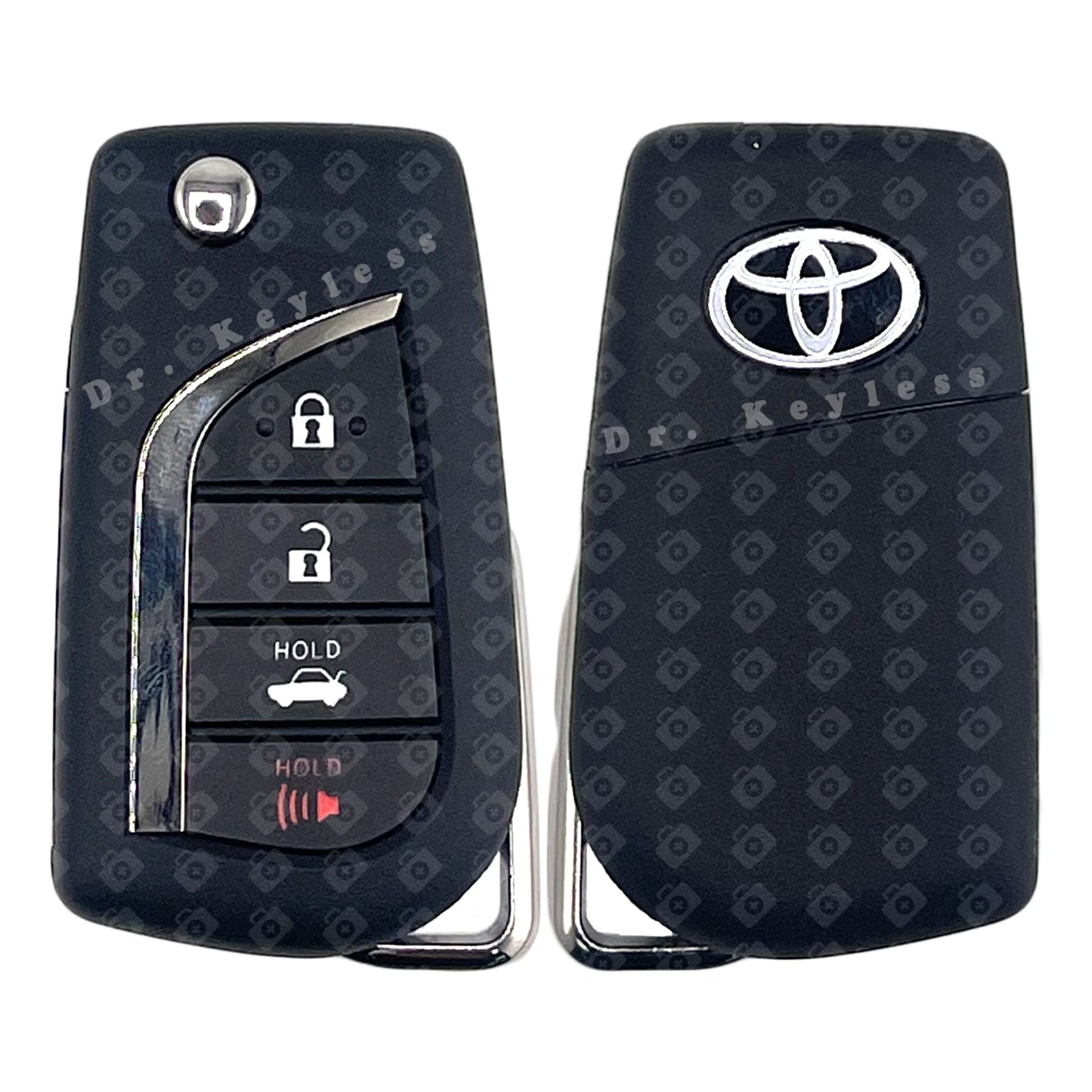 Refurbished OEM 2019-2025 Toyota Camry Corolla 4B Flip Key Remote HYQ12BFB