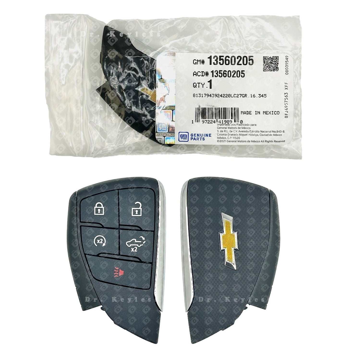 New OEM 2022-2025 Chevrolet Silverado Smart Key Fob Remote 5B YGOG21TB2
