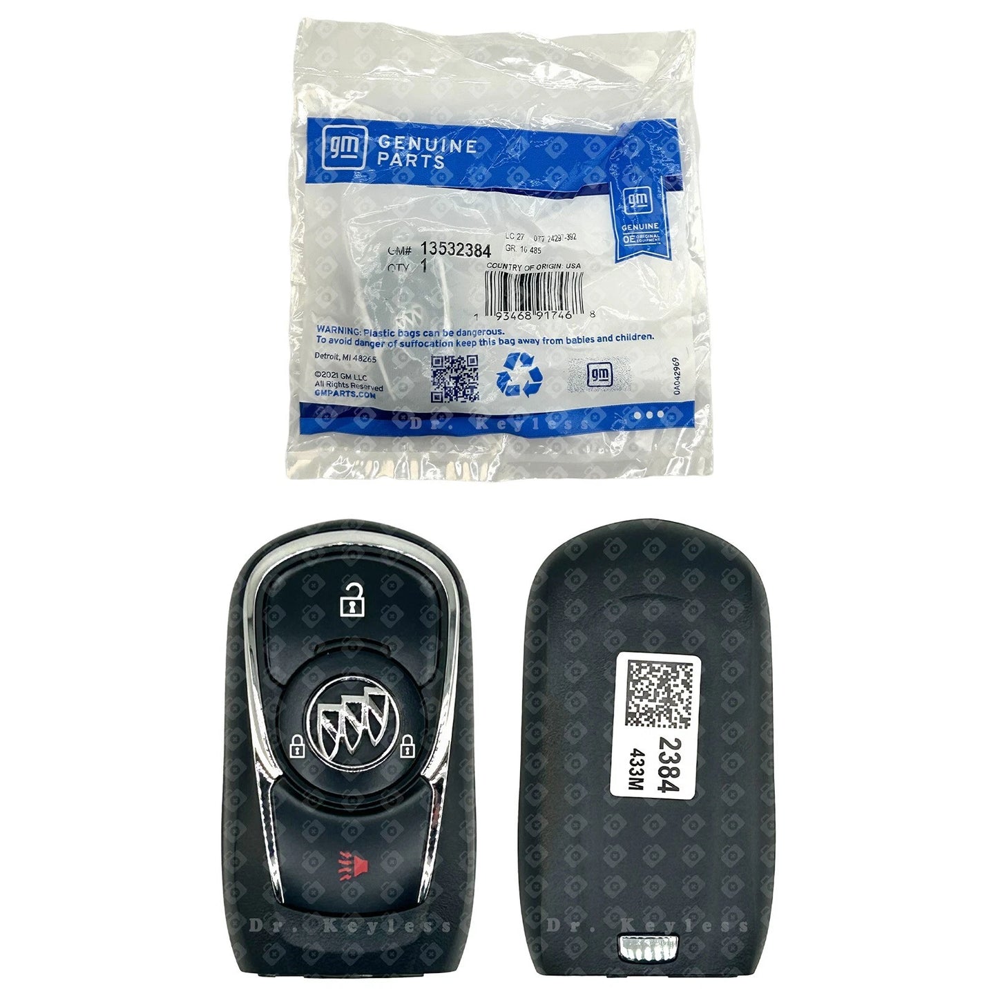 New OEM 2018-2020 Buick Regal Encore Smart Key Fob Remote 3B HYQ4EA