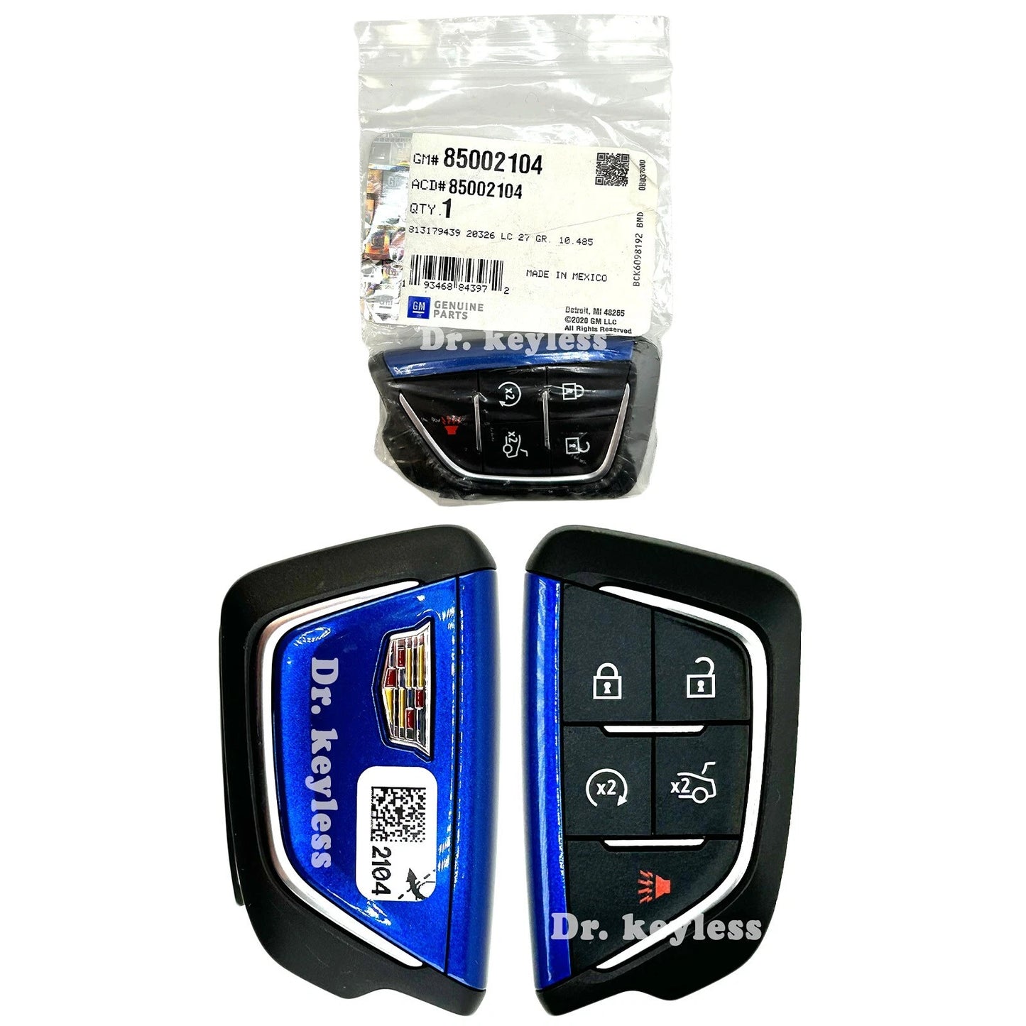 New OEM 2020-2024 Cadillac CT4 CT5 Smart Key Fob Remote 5B YG0G20TB1