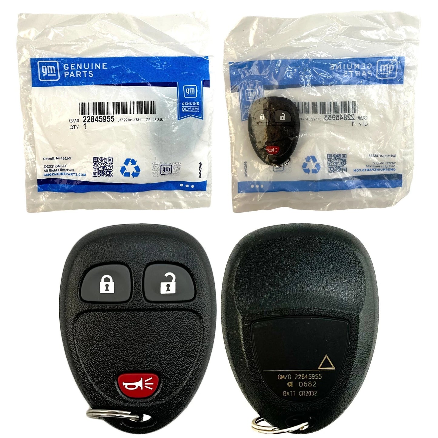NON US EXPORT ONLY! New OEM 2013-2020 GM Key Fob Remote 4B OUC60270