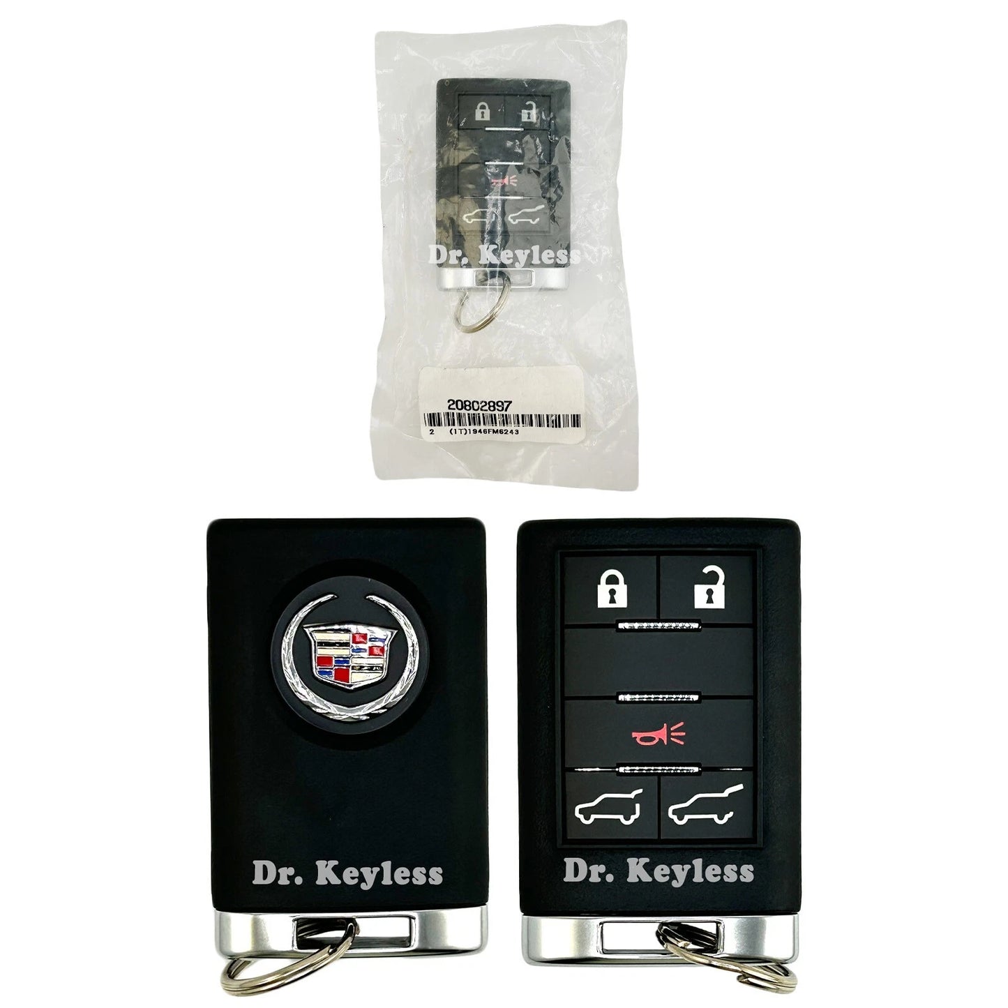 NON-US EXPORT ONLY! OEM 08-11 Cadillac Escalade Key Fob Remote 5B OUC6000223