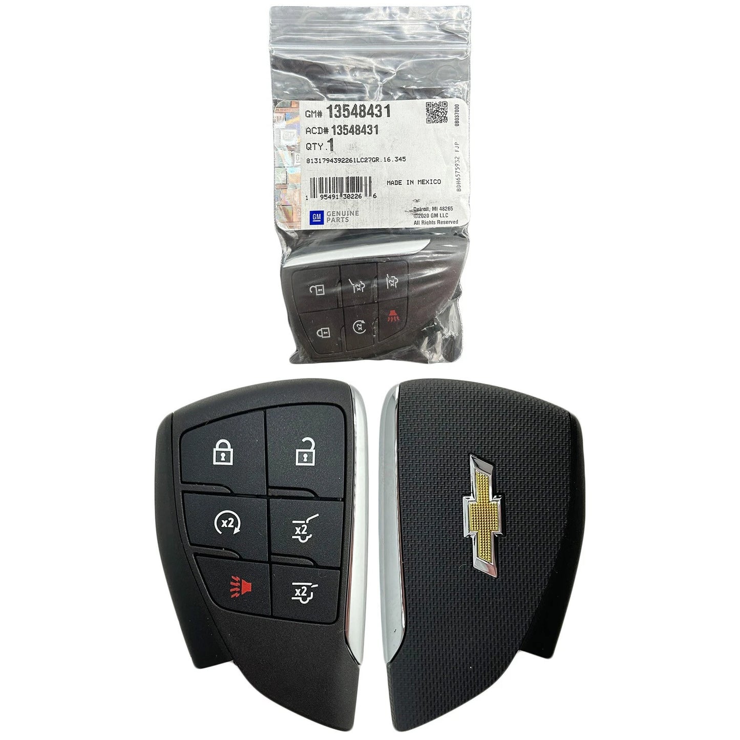 New OEM 2021–2024 Chevrolet Suburban Tahoe 6B Smart Key Fob Remote YG0G21TB2
