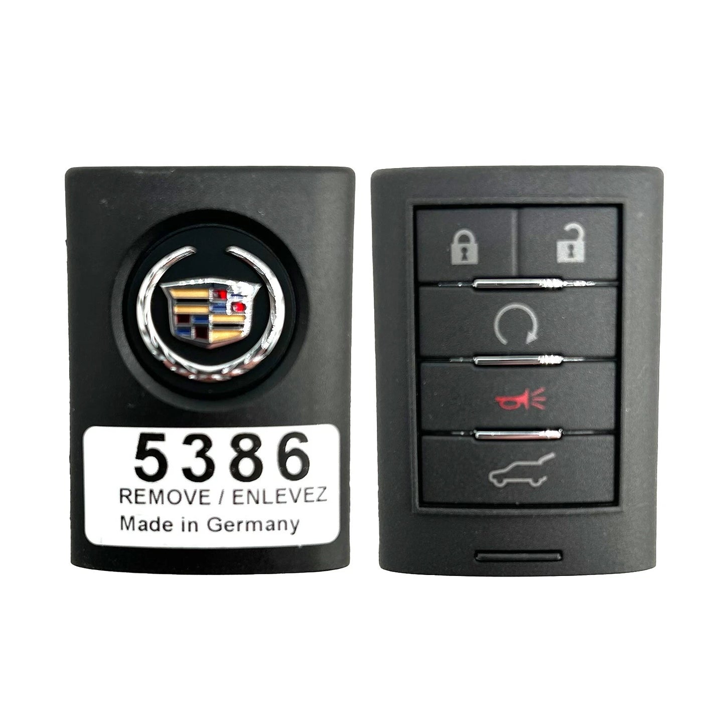 New NON US EXPORT ONLY! OEM 2010–2015 Cadillac SRX 5B Smart Key Fob Remote NBG009768T 22865386