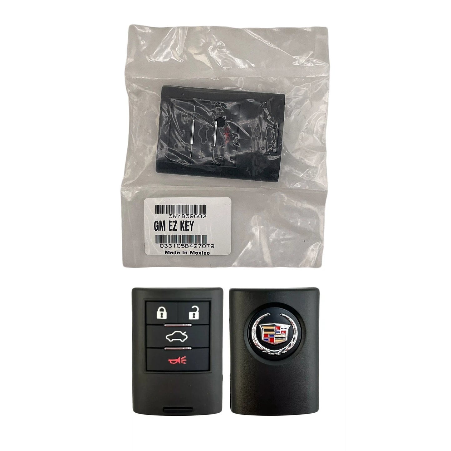New OEM 2008–2013 Cadillac CTS DTS STS 4B Smart Key Fob Remote M3N5WY7777A 20912286