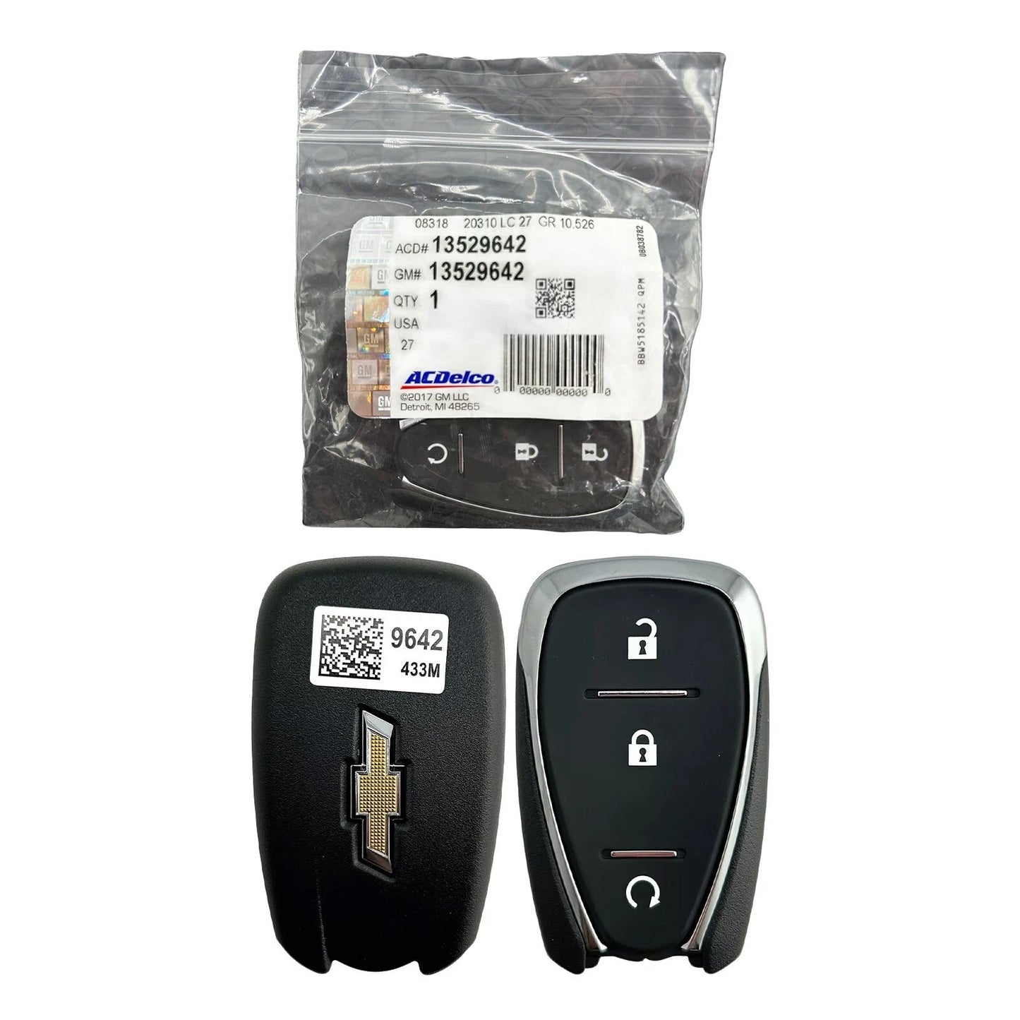 New OEM 2017–2021 Chevy Bolt EV, Cruze 3B Smart Key Fob Remote HYQ4EA