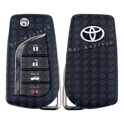 Refurbished OEM 2019-2025 Toyota Camry Corolla 4B Flip Key Remote HYQ12BFB
