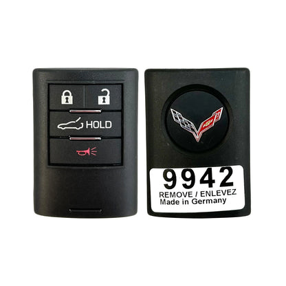 NON US EXPORT ONLY! OEM 2014-2019 Chevrolet Corvette Smart Key Fob Remote 4B G09C03JAP4P