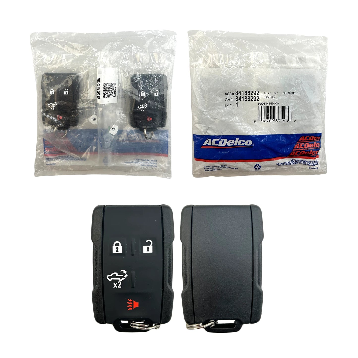 New OEM 19-23 Silverado 19-23 Sierra Key Fob Remote 4B M3N-32337200