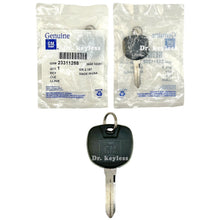 New OEM GM Key Blank Without Chip 23311288