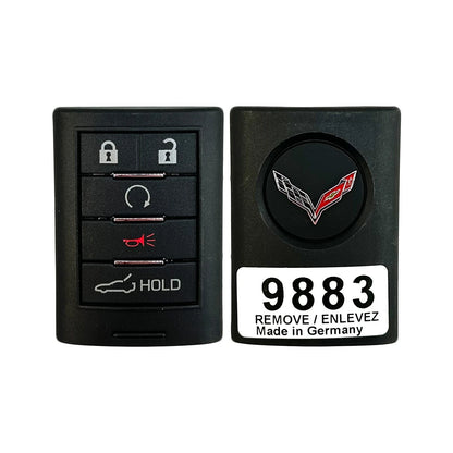 NON-US EXPORT ONLY! OEM 2014-2019 Chevrolet Corvette Smart Key Fob Remote 5B G09C03JAP5T