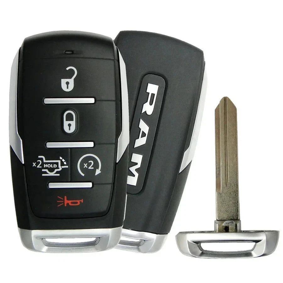 New OEM 2025-2026 RAM 1500-2500-3500 Smart Key 68523814AA Key Insert Included