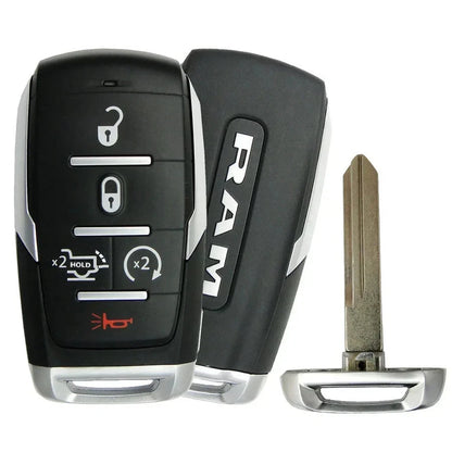 New OEM 2025-2026 RAM 1500-2500-3500 Smart Key 68523814AA Key Insert Included