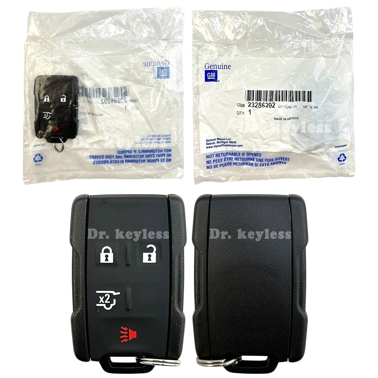 New OEM 2015-2020 Chevrolet Suburban Yukon Smart Key Fob Remote 5B M3N-32337100