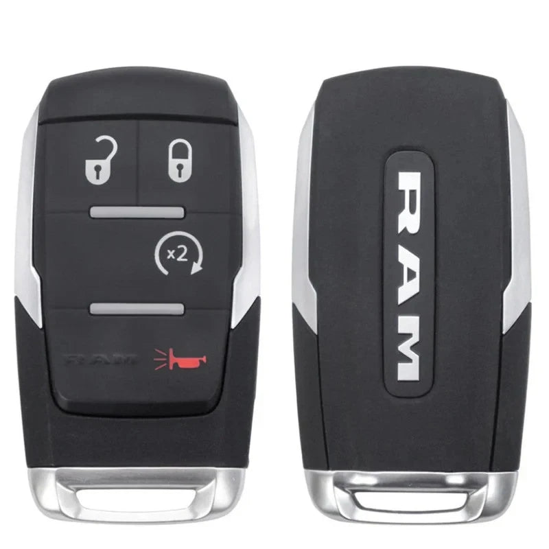 New OEM 2019-2023 RAM 2500-3500 GQ4-76T Smart Key 68575428AA With Key Insert