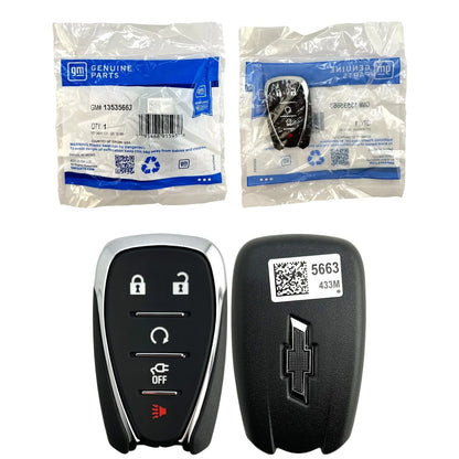 New OEM 2022–2023 Chevy Bolt EV 5B Smart Key Fob Remote HYQ4ES