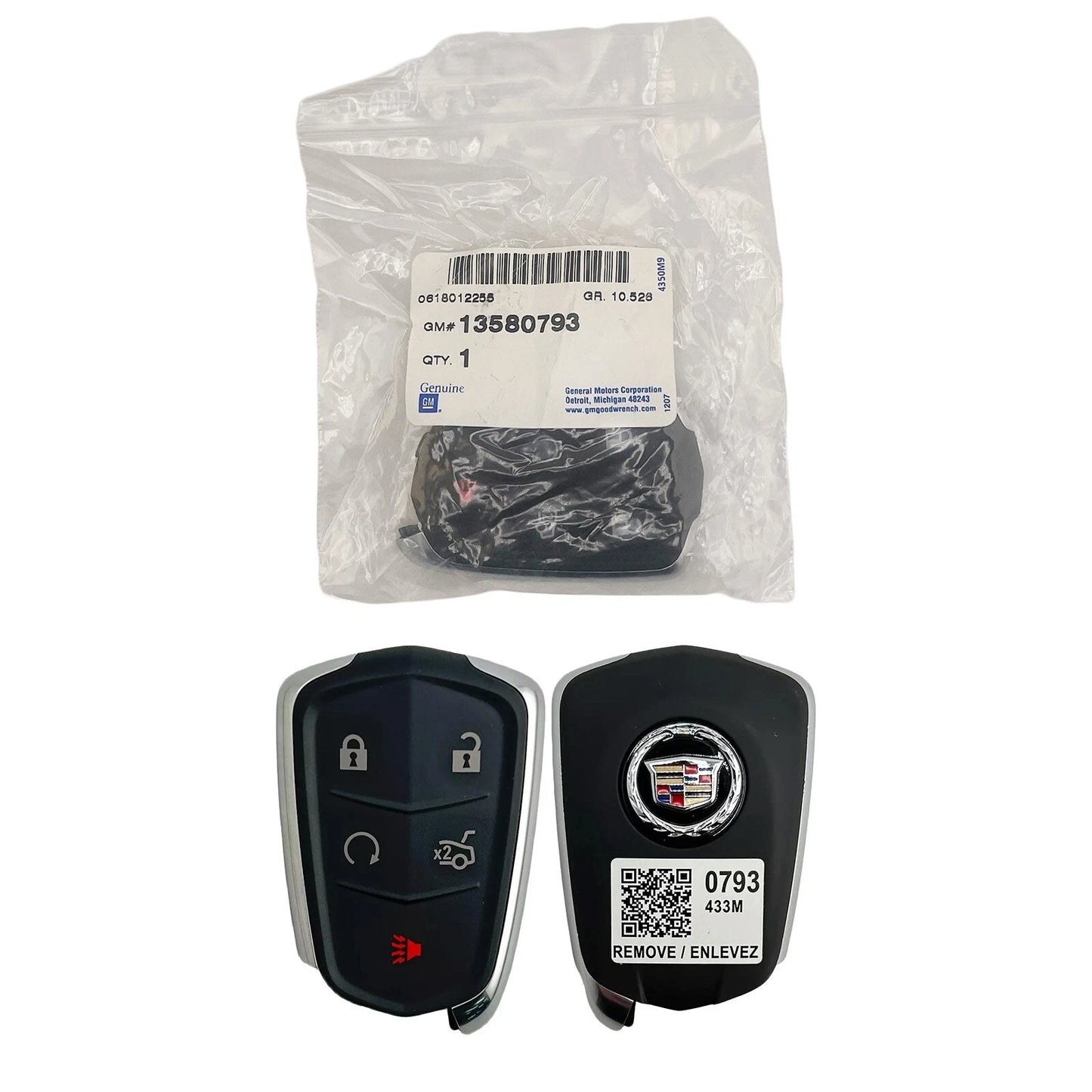 New OEM 2014–2019 Cadillac ATS CTS XTS CT6 5B Smart Key Fob Remote Proximity HYQ2EB