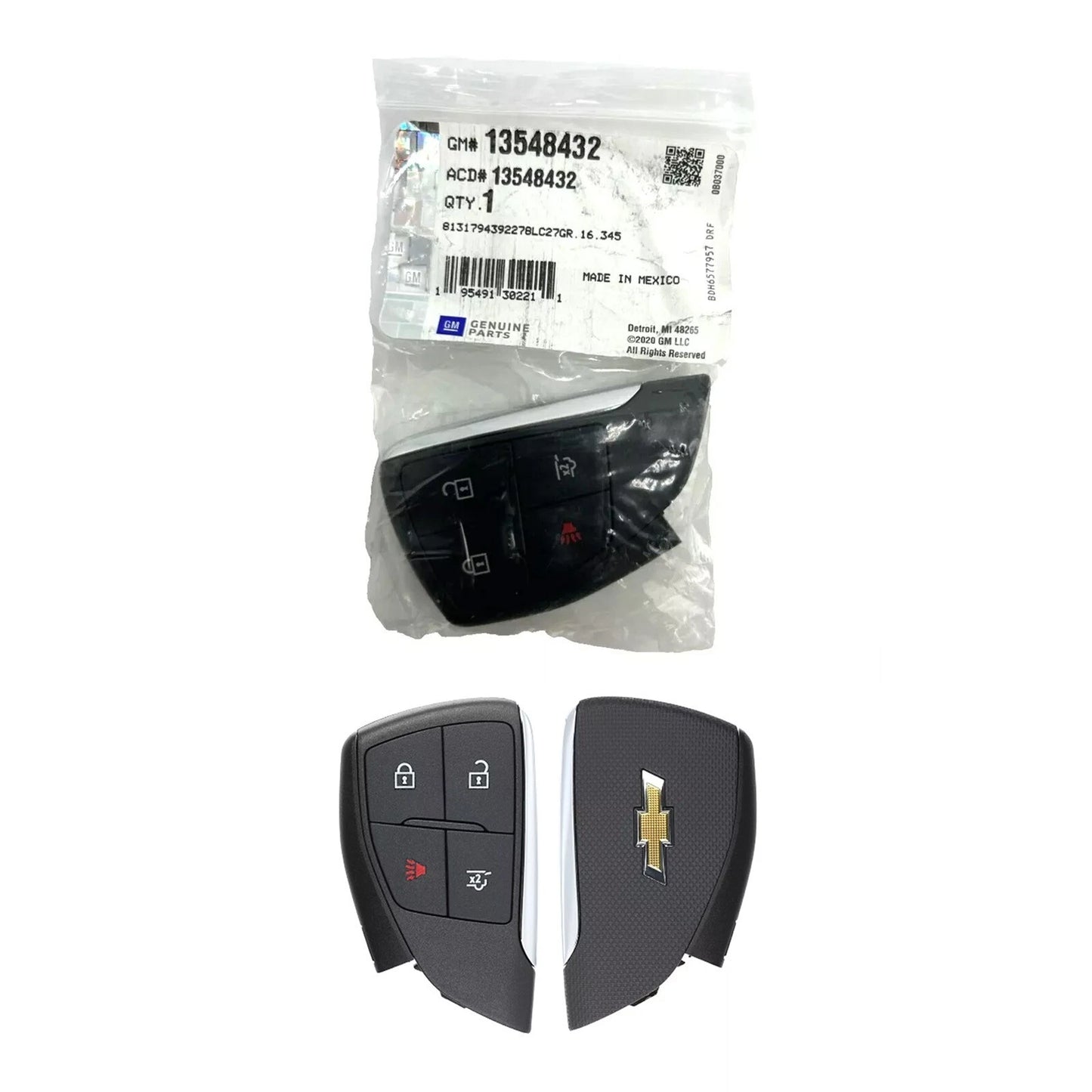New OEM 2021–2024 Chevrolet Suburban Tahoe 4B Smart Key Fob Remote YG0G21TB2