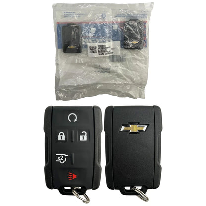 2x New OEM 2015–2020 Chevy Tahoe Suburban 5B Keyless Remote M3N32337200