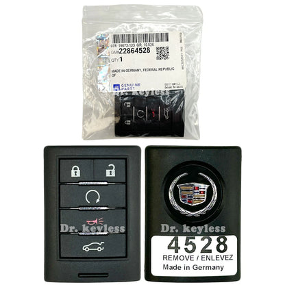NON-US EXPORT ONLY! OEM 2013-2014 Cadillac ATS Smart Key Fob Remote 5B G09C03JAP6C
