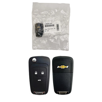 NON-USA EXPORT ONLY! OEM 2008–2019 Chevrolet Cruze, Impala Flip Key Remote V2T0 1060512