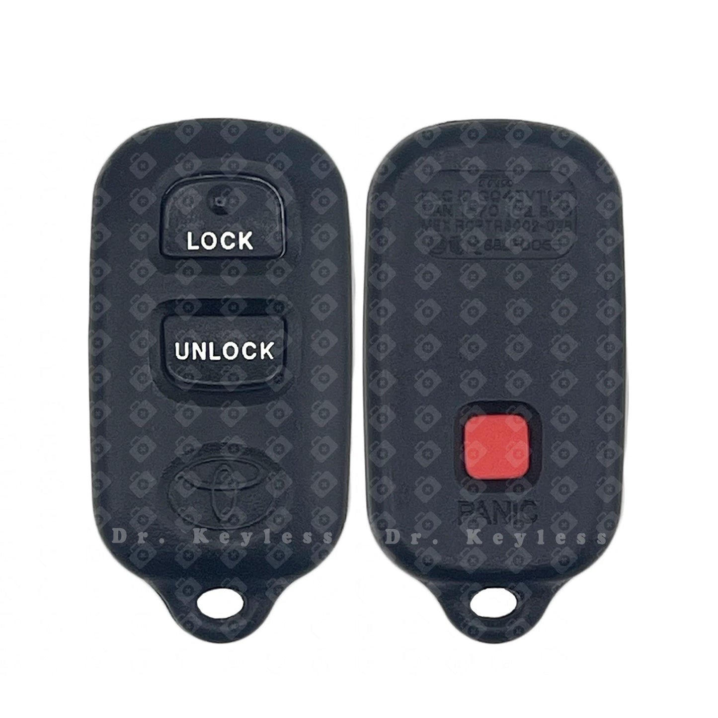 OEM Refurbished 1999-2008 Toyota Key Fob Remote 3B GQ43VT14T