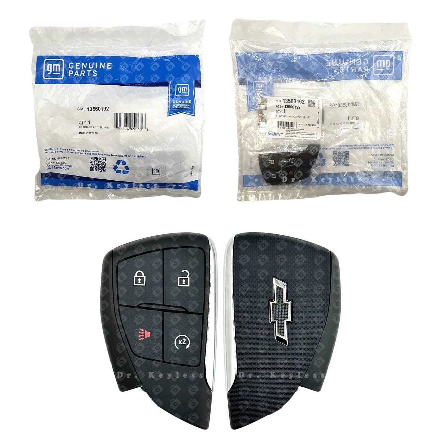New OEM 2022-2024 Chevrolet Colorado Blazer EV Smart Key Fob Remote 4B YGOG21TB2
