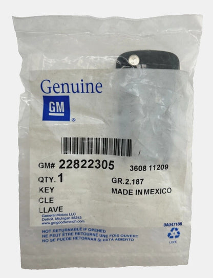 New NON-US EXPORT ONLY! OEM GM Vauxhall 2011–2015 Flip Key Fob Remote 5BHYQ01060512, P/N 22822305
