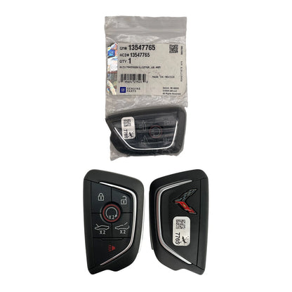 New OEM 2020–2024 Corvette C8 6-Button Smart Key Fob Remote YG0G20TB1