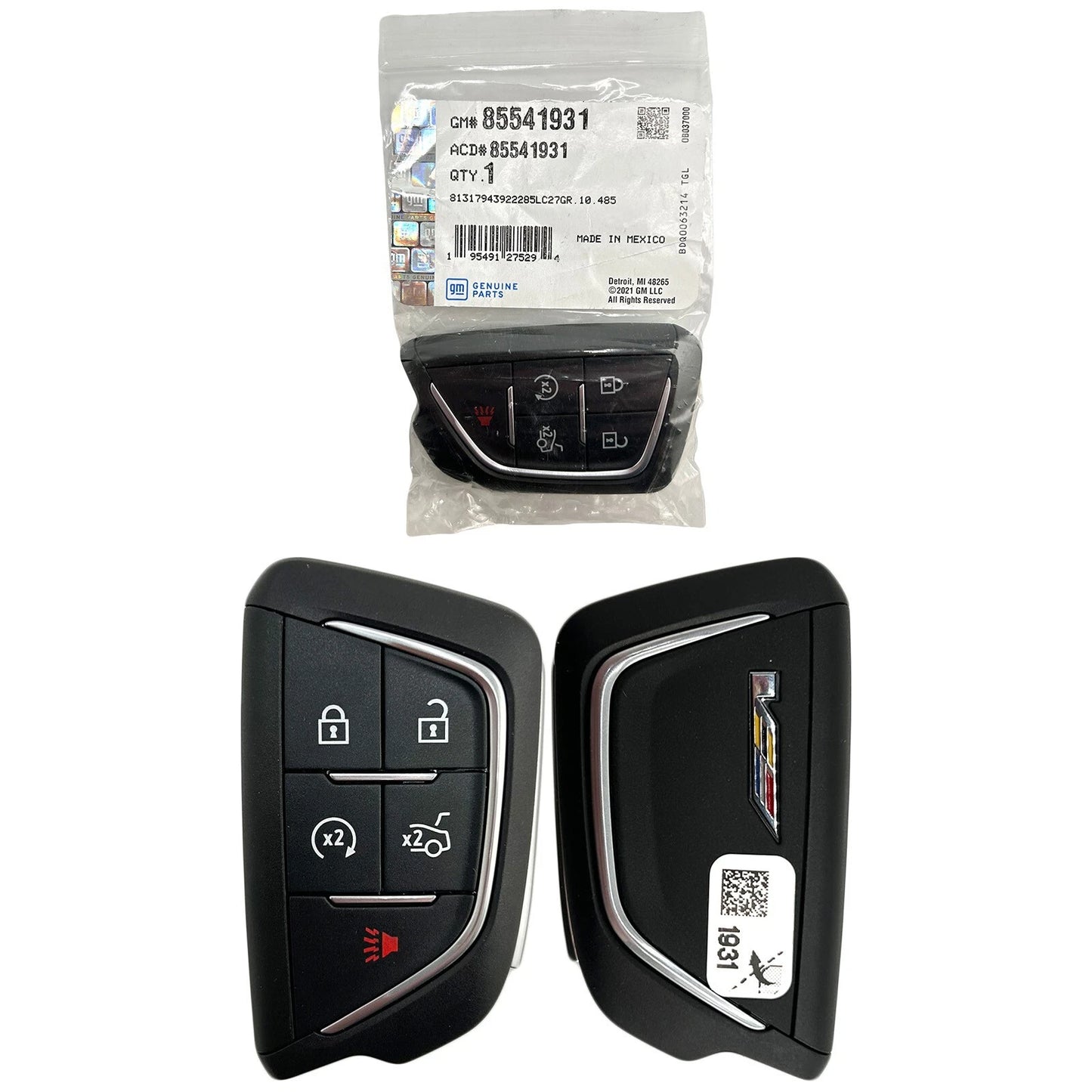 New OEM 20-24 Cadillac CT4 CT5 Smart Key Fob Remote YG0G20TB1, 85541931