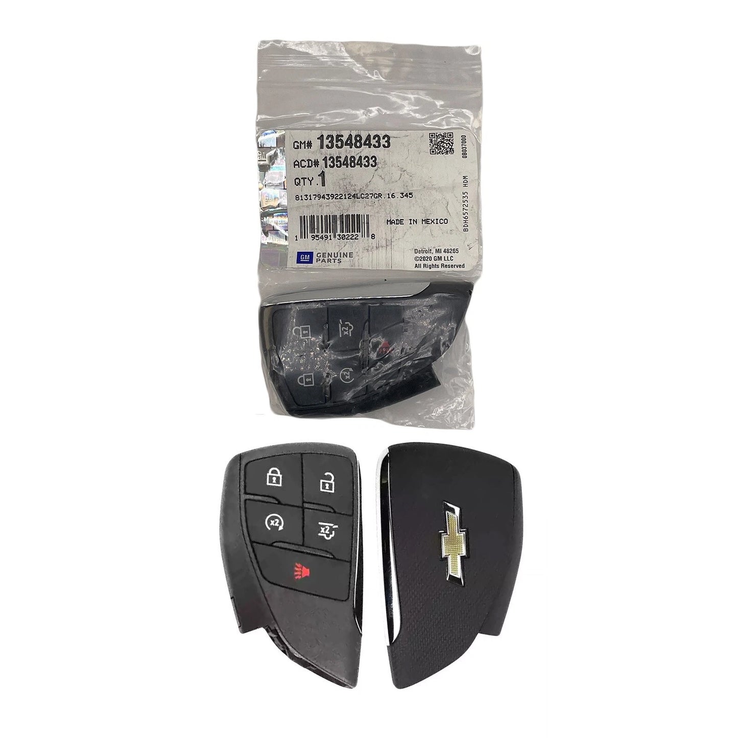 OEM 2021–2025 Chevy Tahoe Suburban 5B Smart Key Fob Remote YG0G21TB2