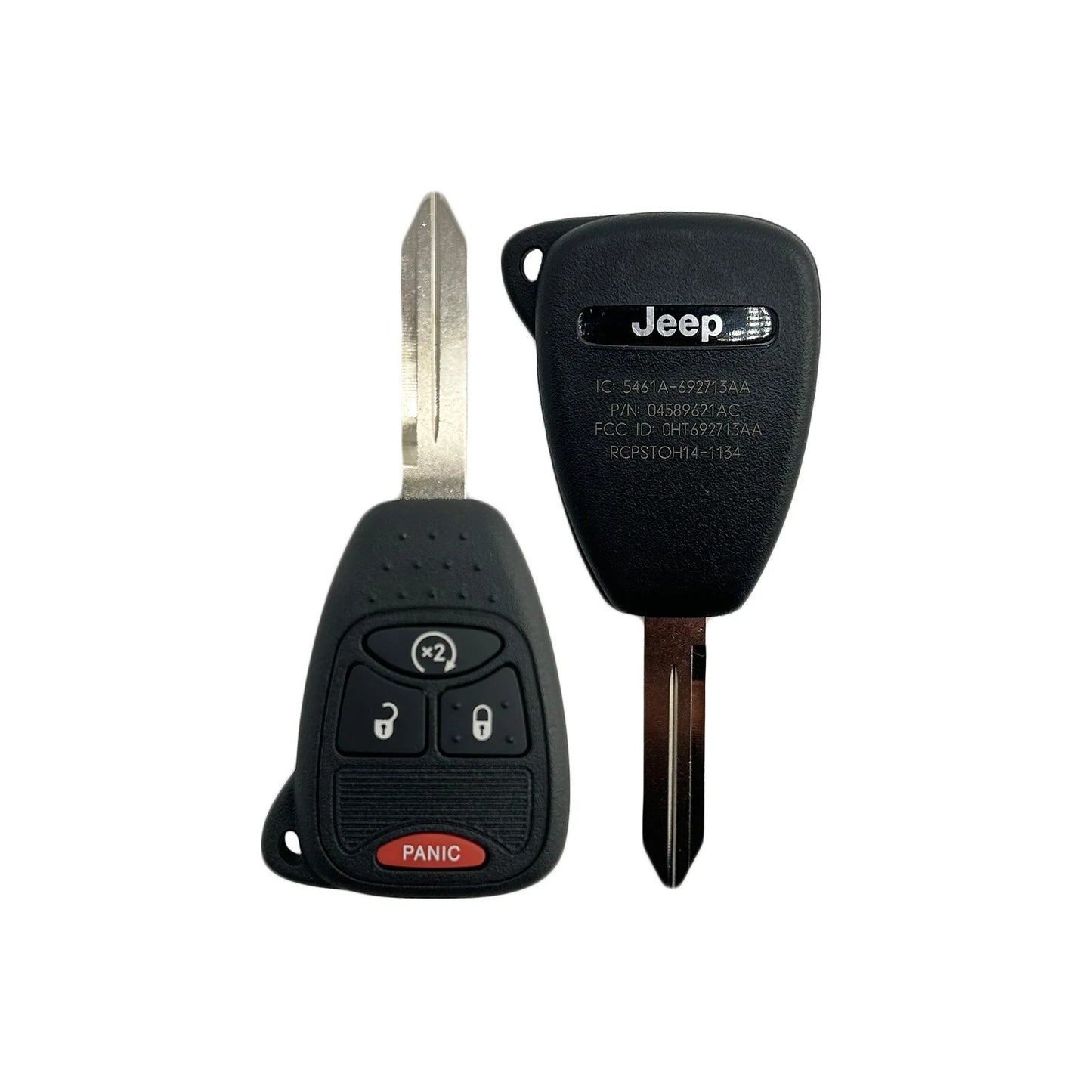 OEM 2007-2018 Jeep Wrangler Compass Patriot 3B Remote Start Key Fob OHT692713AA