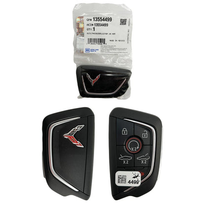 New OEM 2020–24 Chevy Corvette Stingray Z06 E-Ray 7B Smart Key Fob Remote HY0G20TB1