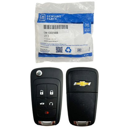 New NON-USA EXPORT ONLY!  OEM 2016–2020 Chevrolet Impala 5B Flip Key Fob Remote OHT01060512