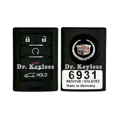 New OEM 2013-2015 Cadillac ATS XTS Smart Key Fob Remote 5B NBG009768T