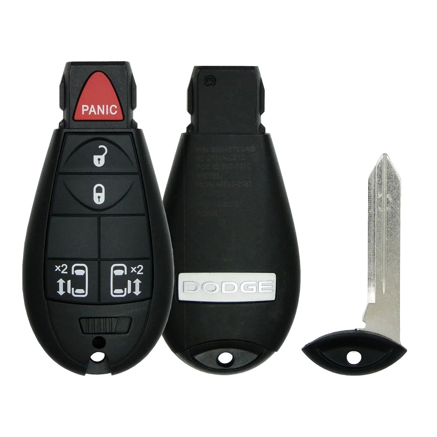 New OEM Dodge Grand Caravan 2008-2020 Fobik Key 5B W/ key insert IYZC01C 56046713AG