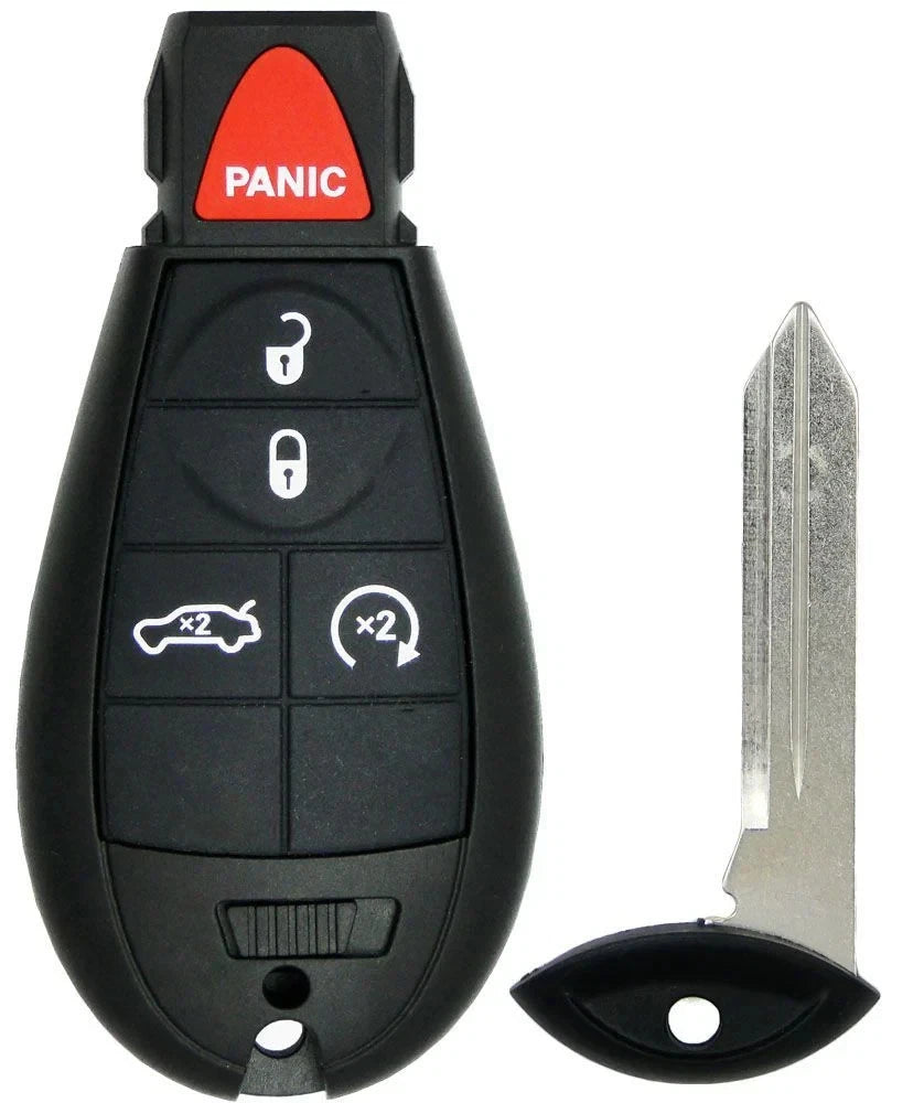 New OEM Dodge Challenger 2010-2014 Smart Key 5B IYZC01C 56046694AH + Emergency Key