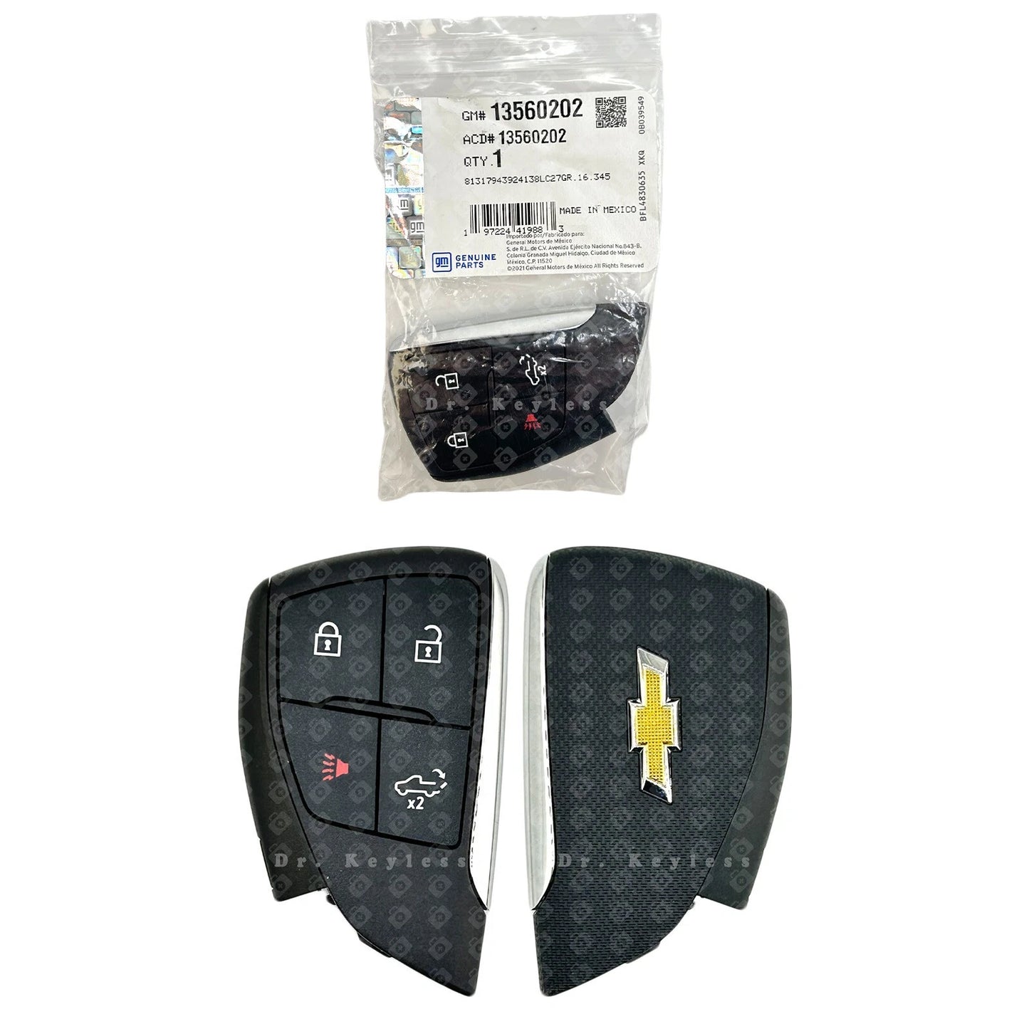 New OEM 2022-2025 Chevrolet Silverado Smart Key Fob Remote 4B YGOG21TB2