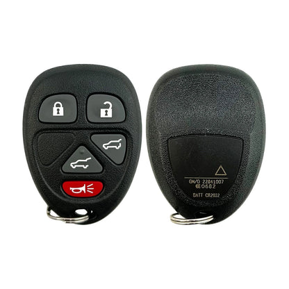 NON US EXPORT ONLY! New OEM GM 2007 - 2013 GM Keyless Entry Remote 5B 22841007 433 MHZ
