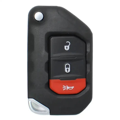 New OEM Jeep Wrangler Gladiator 3B Flip Key OHT1130261 68416782AD