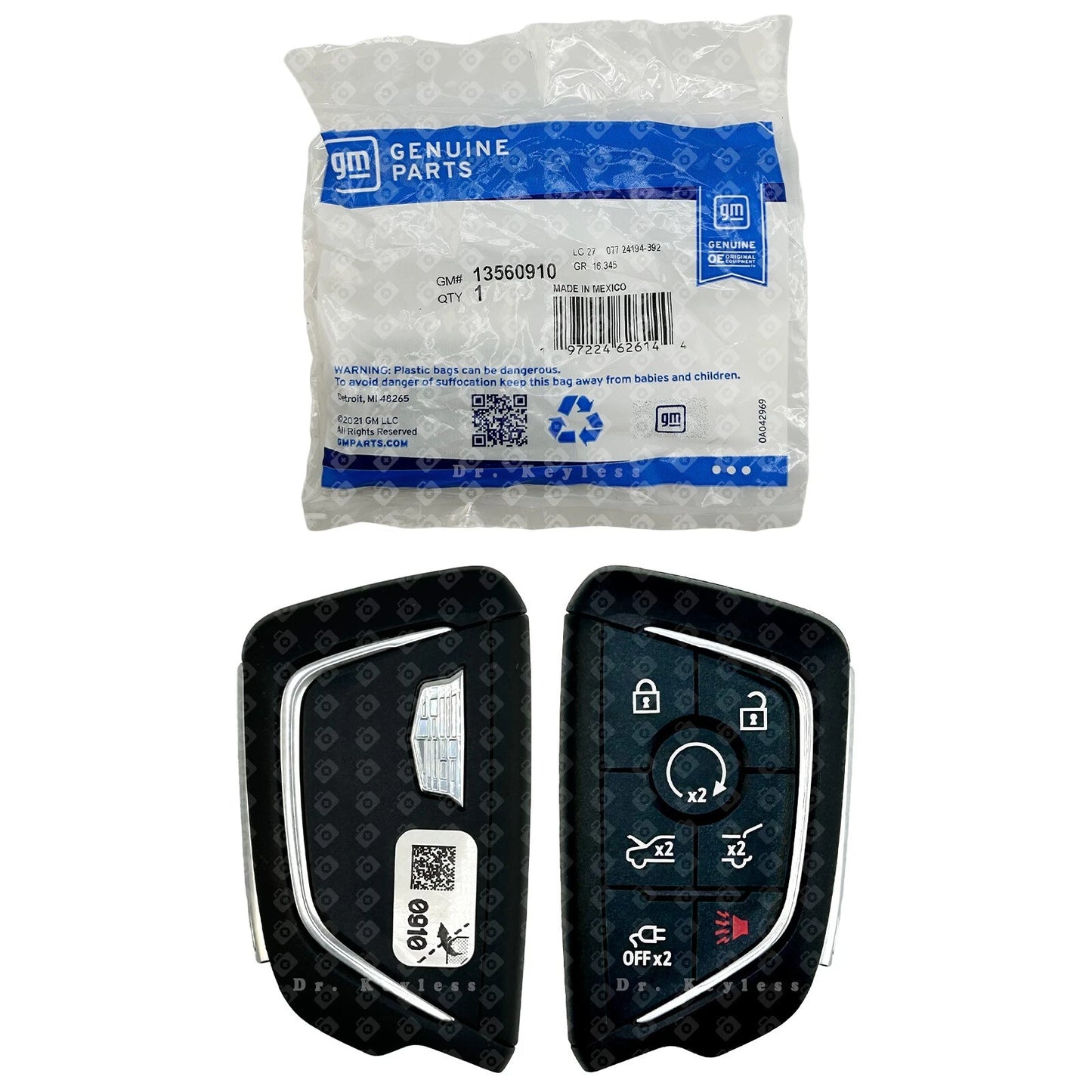 New OEM 2025 Cadillac Escalade IQ Smart Key Fob Remote 7B YGOG20TB1