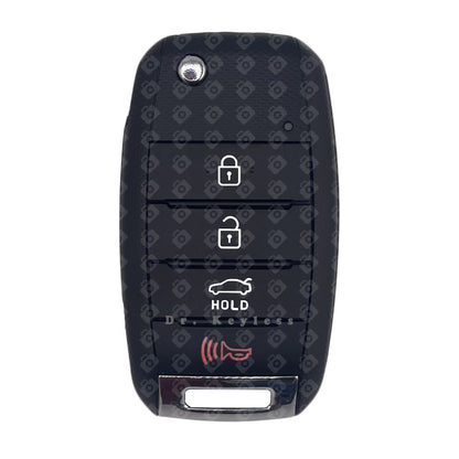Refurbished 2016-2018 Kia Forte Flip Key Fob Remote 4B OSLOKA-875T