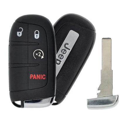 New OEM Mopar 2015-2022 Jeep Renegade Smart Key W/Key Insert 4B 7QG14DX9AA