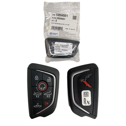 New OEM 2020–2024 Chevrolet Corvette Smart Key Fob Remote Proximity 7B HY0G20TB1