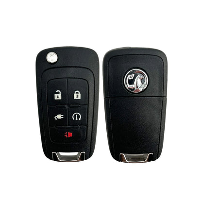 New NON-US EXPORT ONLY! OEM GM Vauxhall 2011–2015 Flip Key Fob Remote 5BHYQ01060512, P/N 22822305
