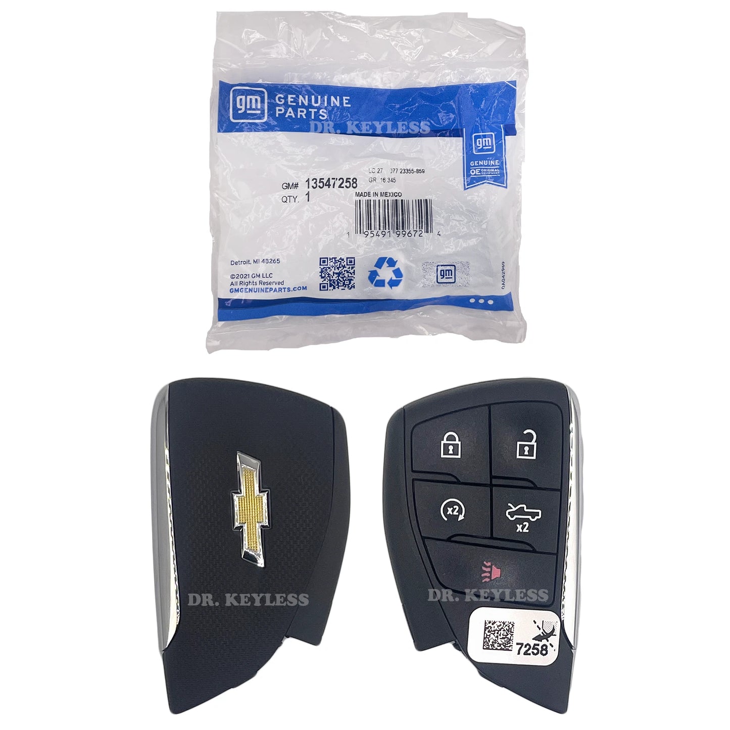 NEW OEM 2024-2025 Chevrolet Silverado EV Smart Key Fob Remote 5B YGOG21TB2