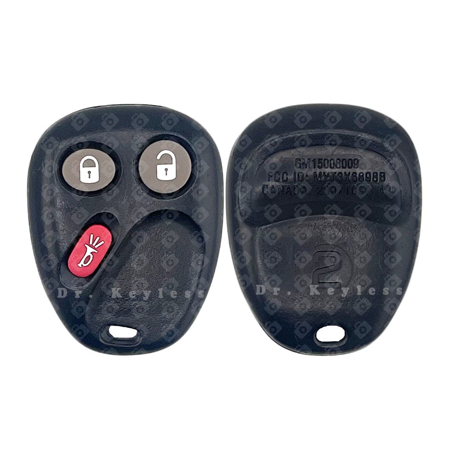 OEM Refurbished 2002-2009 GM Key Fob Remote 3B MYT3X6898B