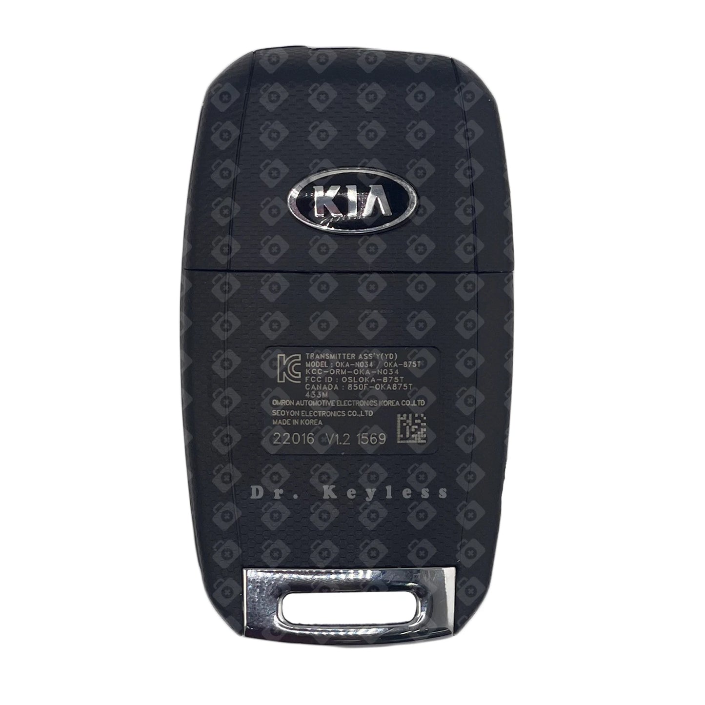 Refurbished 2016-2018 Kia Forte Flip Key Fob Remote 4B OSLOKA-875T