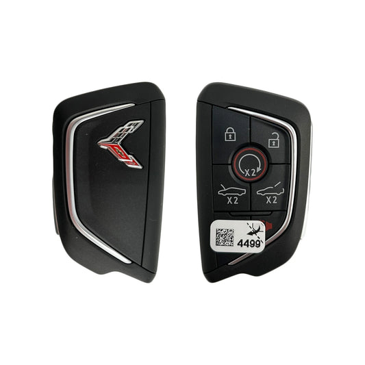 New OEM 2020–24 Chevy Corvette Stingray Z06 E-Ray 7B Smart Key Fob Remote HY0G20TB1