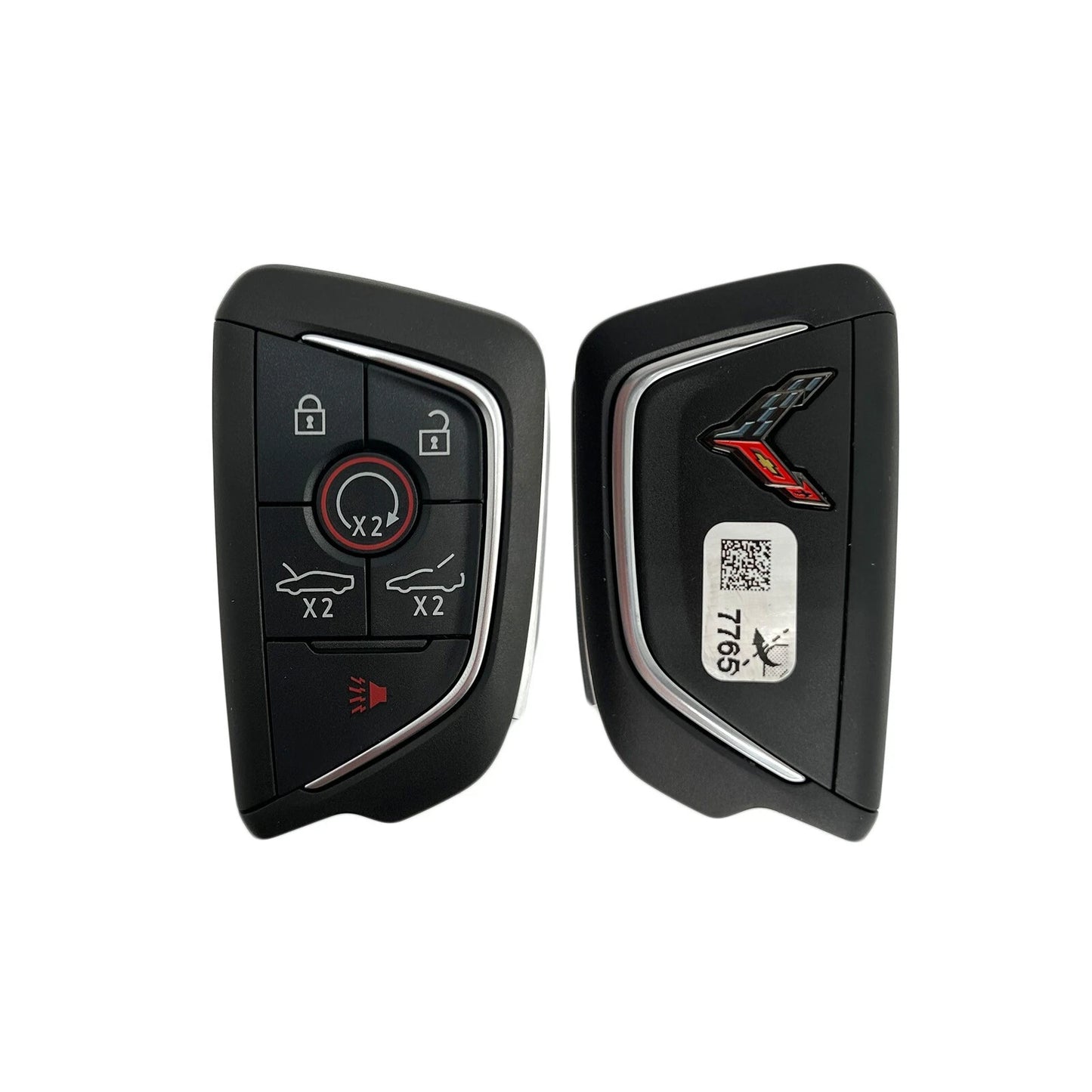 New OEM 2020–2024 Corvette C8 6-Button Smart Key Fob Remote YG0G20TB1
